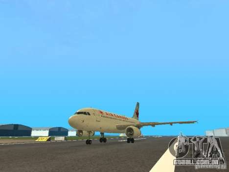 Airbus A319 Air Canada para GTA San Andreas