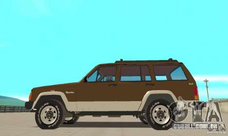 Jeep Grand Cherokee 1986 para GTA San Andreas