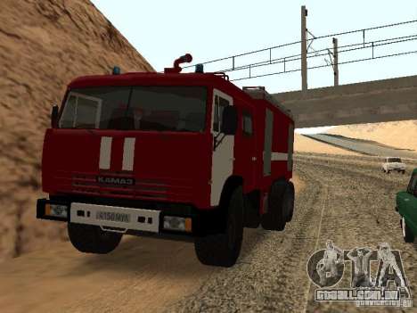 KAMAZ 53229 bombeiro para GTA San Andreas