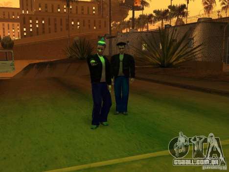 Gopnik peles para GTA San Andreas