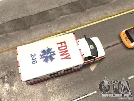 Chevrolet Ambulance FDNY v1.3 para GTA 4
