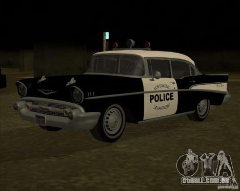 Chevrolet BelAir Police 1957 para GTA San Andreas