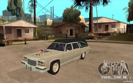 Cadillac Fleetwood 1985 Hearse Tuned para GTA San Andreas