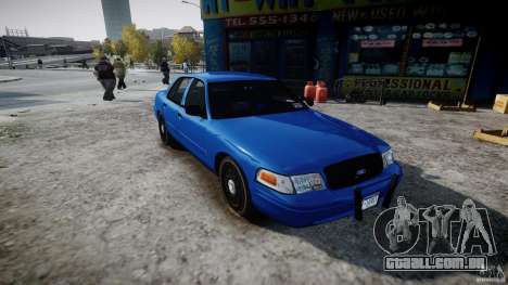 Ford Crown Victoria Detective v4.7 [ELS] para GTA 4