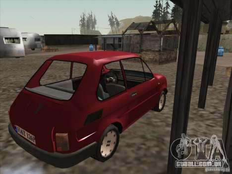 Fiat 126p Elegant para GTA San Andreas