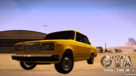 VAZ 2107 para GTA San Andreas