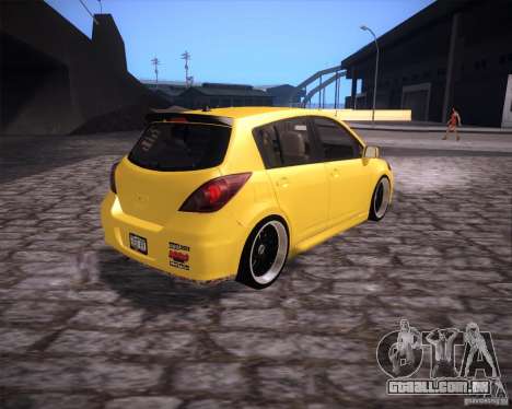 Nissan Versa Tuned para GTA San Andreas