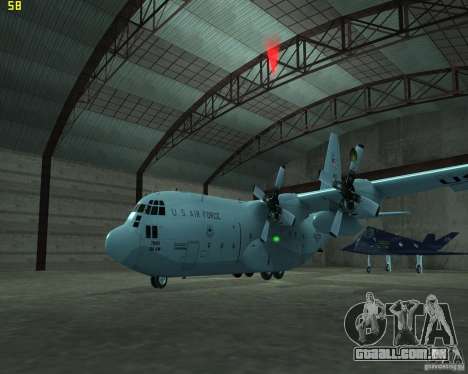 C-130 hercules para GTA San Andreas