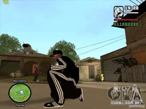 Substituição completa da loja Binco Adidas para GTA San Andreas