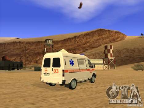 GÁS 22172 ambulância para GTA San Andreas