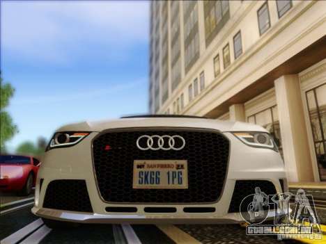 Audi RS4 Avant B8 2013 para GTA San Andreas