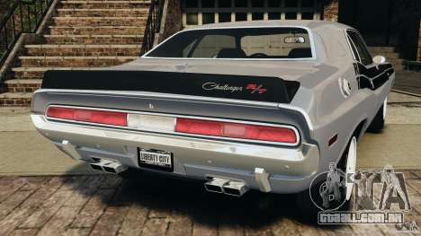Dodge Challenger RT 1970 v2.0 para GTA 4