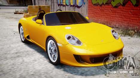 Ruf RK Spyder v0.8Beta para GTA 4