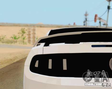 Ford Mustang Boss 302 2013 para GTA San Andreas