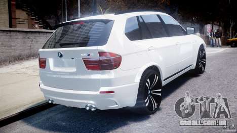 BMW X5M Chrome para GTA 4