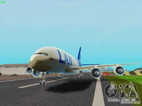 Airbus A380-800 Lan Airlines para GTA San Andreas