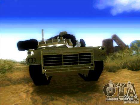 M1A2 Abrams de Battlefield 3 para GTA San Andreas