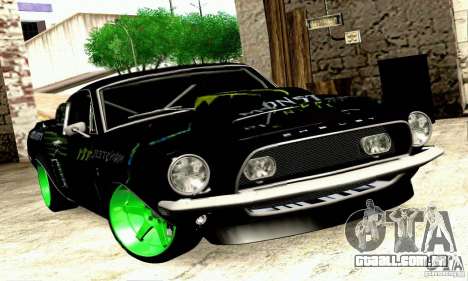 Shelby GT500 Monster Drift para GTA San Andreas