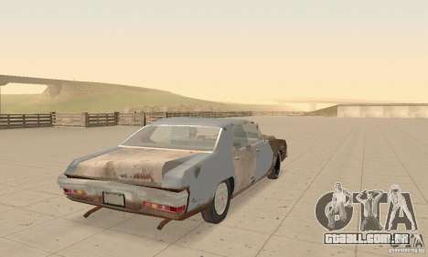 Pontiac LeMans 1970 Scrap Yard Edition para GTA San Andreas