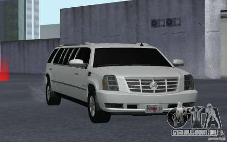 Cadillac Escalade 2008 Limo para GTA San Andreas