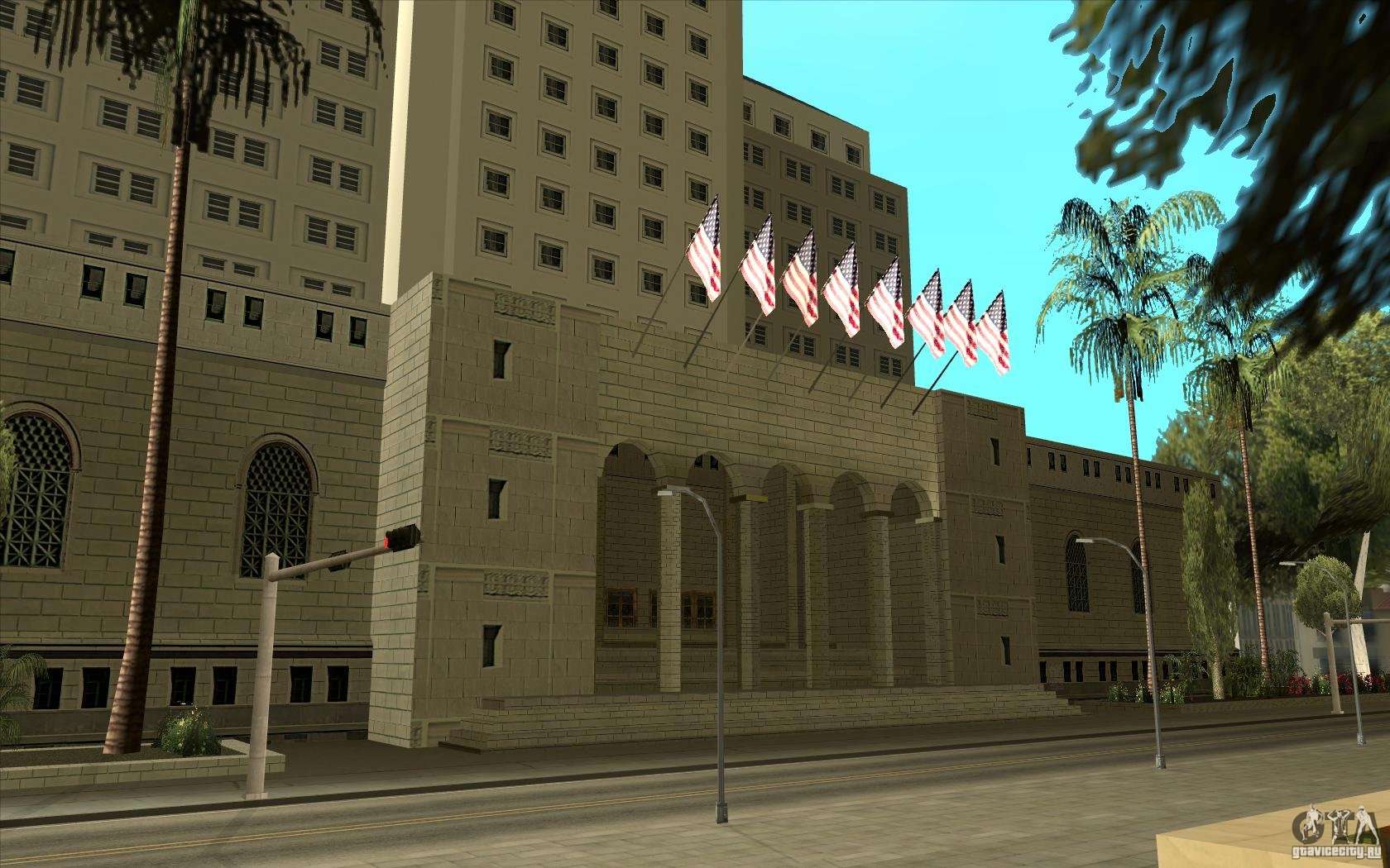 Textura melhorada da prefeitura para GTA San Andreas