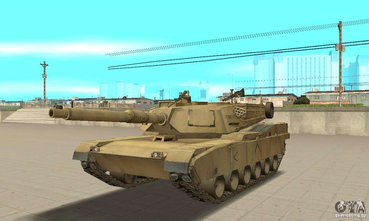 Tanque M1A2 Abrams para GTA San Andreas