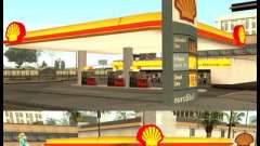 Shell station para GTA San Andreas