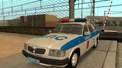 GAZ 3110 polícia para GTA San Andreas