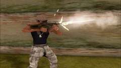 Tavor ctar-21 de WarFace v2 para GTA San Andreas