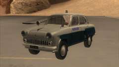 Moskvitch 403 com polícia para GTA San Andreas