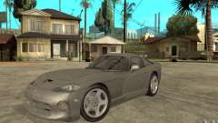 Dodge Viper GTS prata para GTA San Andreas