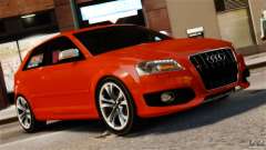 Audi S3 2010 v1.0 para GTA 4