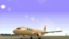 Avião Airbus A-320 UTair para GTA San Andreas
