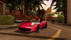 Ferrari 458 Italia Final para GTA San Andreas