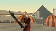 Nero sword from Devil May Cry 4 para GTA San Andreas