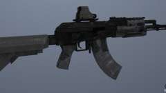 AK47+Holographic sight para GTA San Andreas