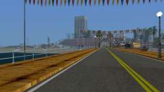 Nova praia textura v 2.0 para GTA San Andreas
