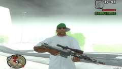 Um rifle sniper de um Ballad of Gay Tony para GTA San Andreas