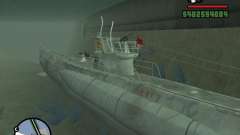 U99 German Submarine para GTA San Andreas