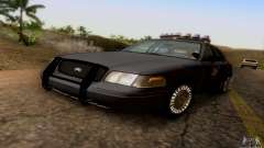 Ford Crown Victoria Kentucky Police para GTA San Andreas