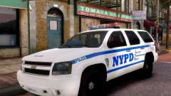 Chevrolet Tahoe New York Police para GTA 4