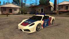 Ferrari Scuderia Indonesian Police para GTA San Andreas