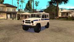 Polícia UAZ para GTA San Andreas