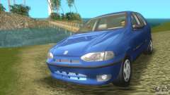 Fiat Palio azul-turquesa para GTA Vice City