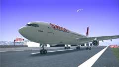 Airbus A340-300 Swiss International Airlines para GTA San Andreas