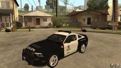 Shelby GT500 2010 Police para GTA San Andreas