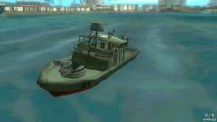 Rio do barco de patrulha Mark 2 (Player_At_Wheel) para GTA Vice City