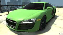 Audi R8 5.2 FSI quattro v1 para GTA 4