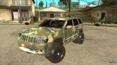 Jeep Grand Cherokee SRT8 Camo para GTA San Andreas