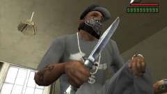 A faca de n º 3 do perseguidor para GTA San Andreas